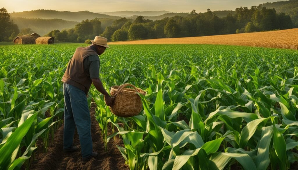 organic fpo corn farming