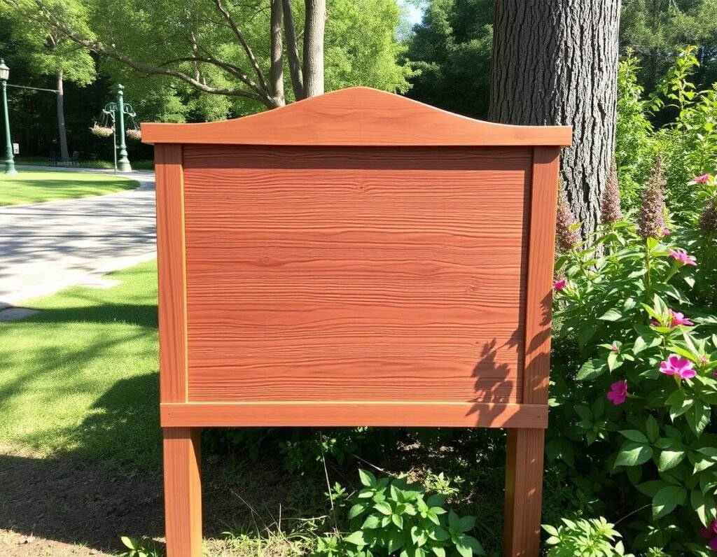 red cedar message board