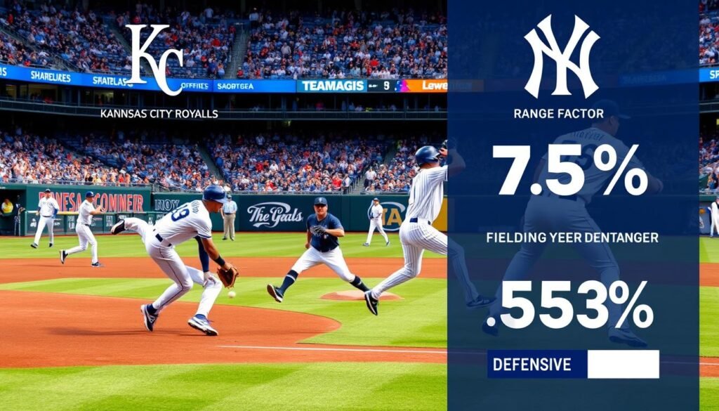 kansas city royals vs yankees match player stats