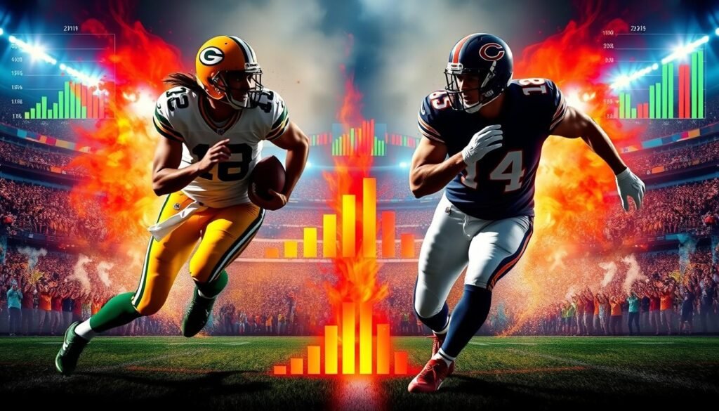 green bay packers vs chicago bears match player stats