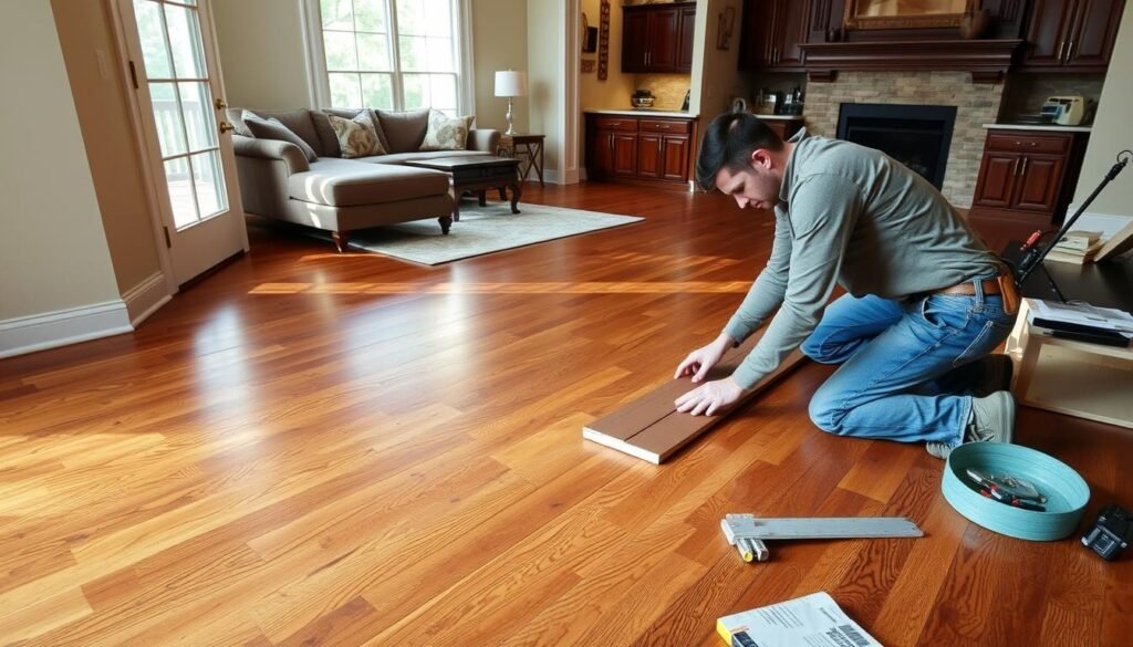 hardwood flooring installation Fort Worth